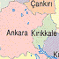 Ankara, Kırıkkale, Kırşehir